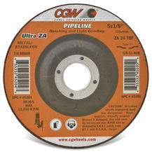 CGW Abrasives 35667 - 41/2X1/8X7/8 T27 ZA24-T-BF