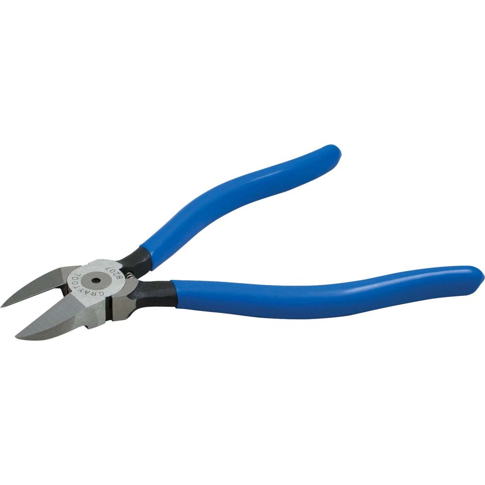 Side Cutting Flush Cut Plier, 6&#34; Long, 3/4&#34; Jaw