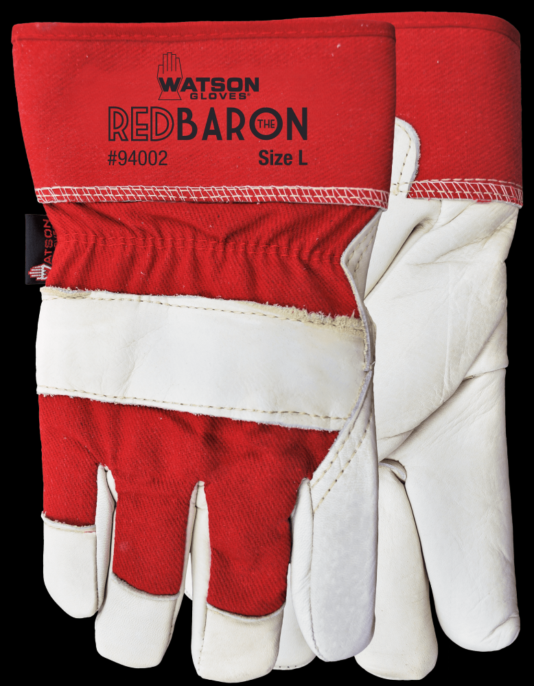 RED BARON FULLGRAIN COW SHERPA LINED COMBO - XXS