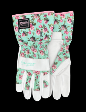 Watson Gloves 197-M - YOU GROW GIRL WASTENOT FULLGRAIN GOAT 3 INCH CUFF GARDEN - M