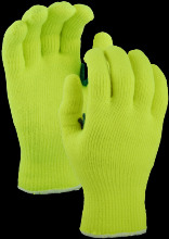 Watson Gloves 2051 - LUXURY LINER ACRYLIC KNIT THERMAL INTERIOR HI VIS YELLOW LINER