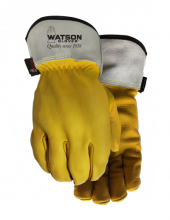 Watson Gloves 9407GCR-L - ***SPECIAL ORDER*** ICE STORM C100 OIL RESISTANT W/GAUNTLET CUFF & CUT SHIELD-L