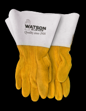 Watson Gloves 9525T-08 - BUCKWELD SPLIT ELK CLUTE CUT C100 THINSULATE LINED WELDING - 08