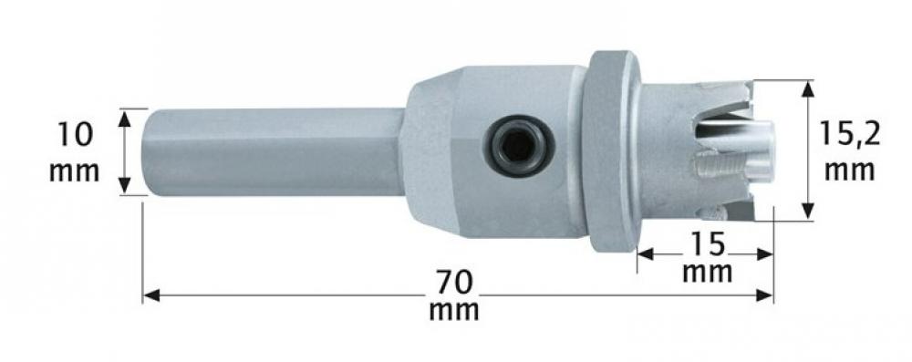 carb. tipped hole saw for ABLOY PROTEC locking cylinder