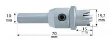 Karnasch 11.4702 - carb. tipped hole saw for ABLOY PROTEC locking cylinder