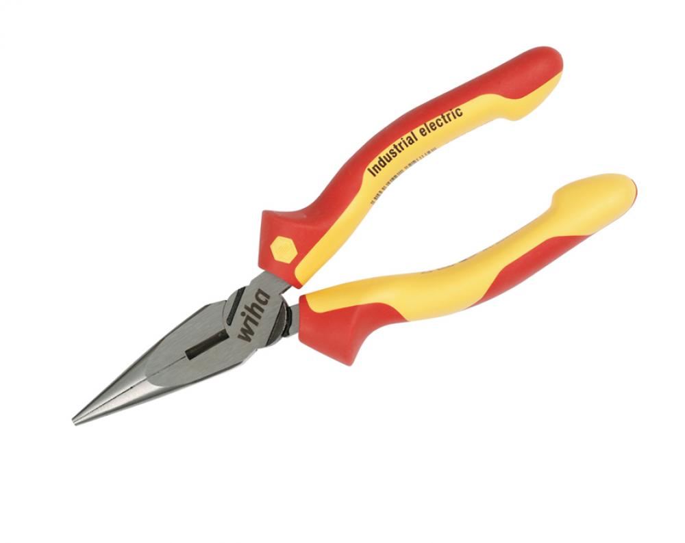 Insulated Industrial Long Nose Pliers 8&#34;