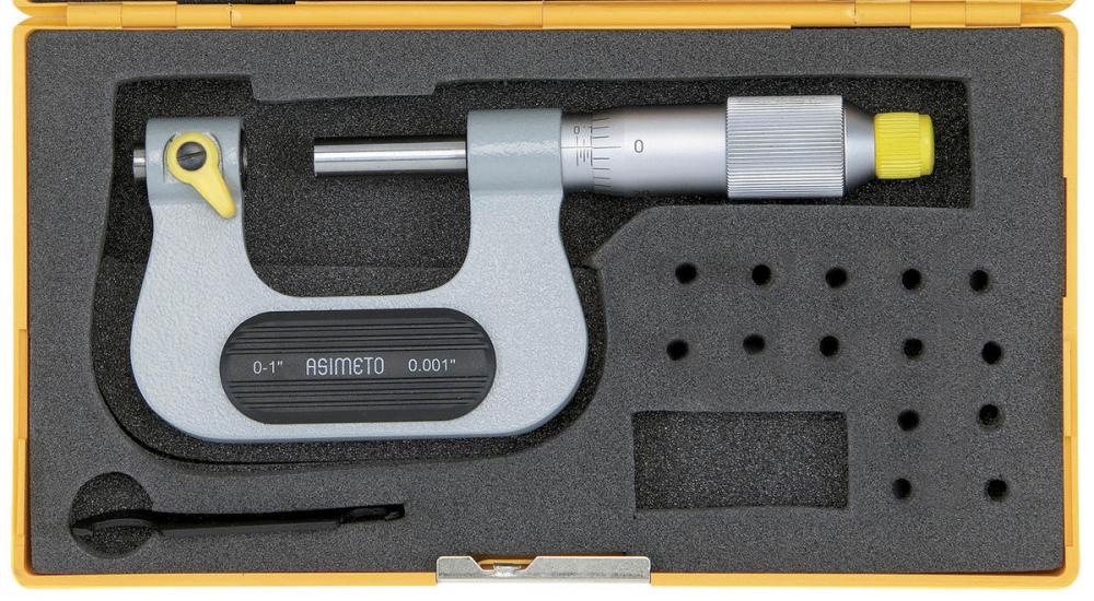 Asimeto 7132011 0-1&#34; Screw Thread Micrometer