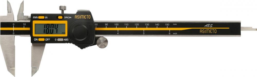 Asimeto 7307563 0-6&#34; x 0.0005&#34; Absolute Digital Caliper