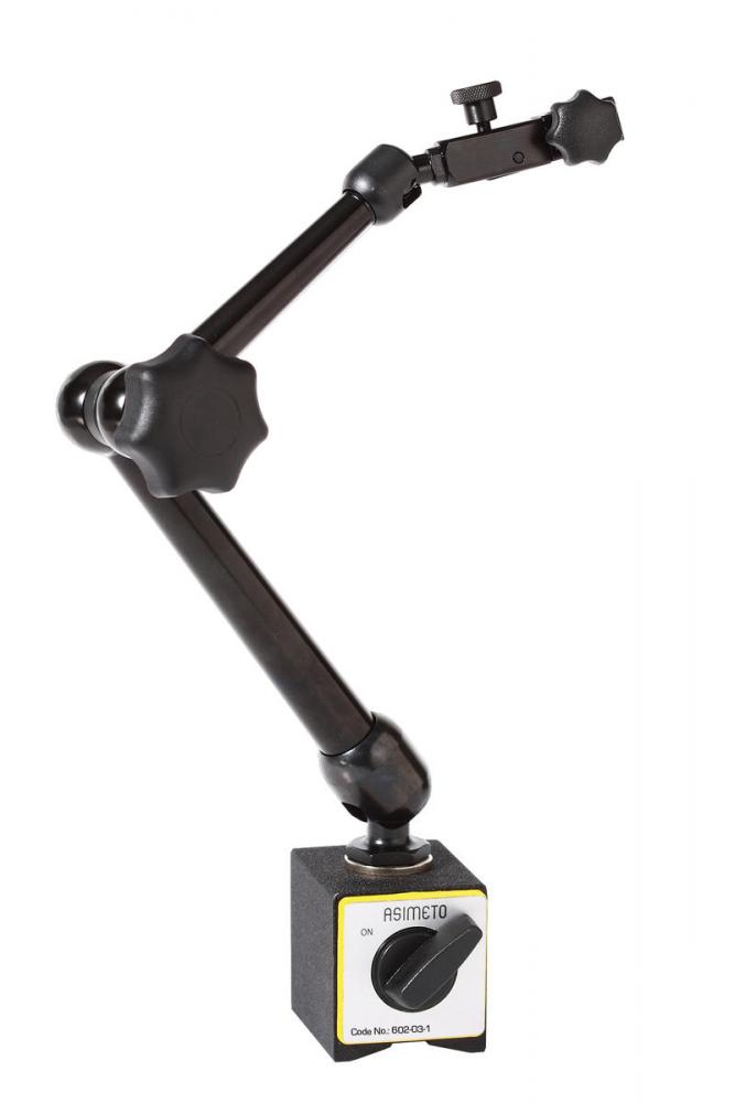 Asimeto 7602011 30kgf 215mm (8.5&#34;) Articulating Arm Magnetic Base