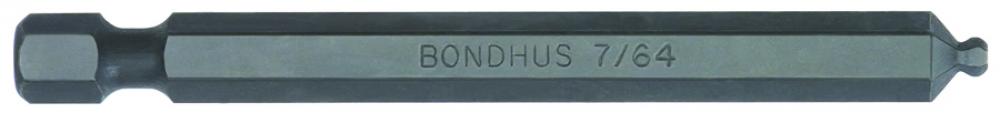 BONDHUS 9/64 X 3.0&#34; BALLPOINT POWER BIT