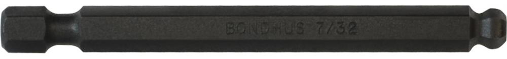 BONDHUS 7/32 X 3.0&#34; BALLPOINT POWER BIT