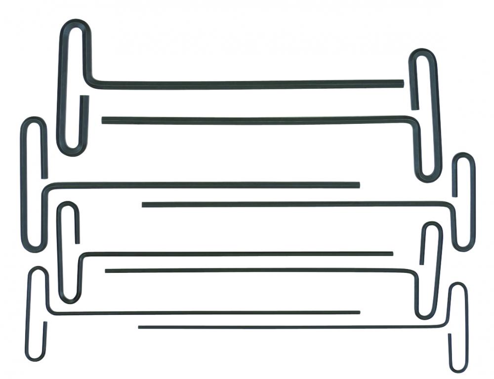 BONDHUS 8PC 9&#34; LOOP HEX T-HANDLE SET (2 - 10MM)