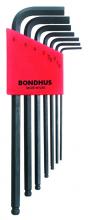 Bondhus 10992-BON - BONDHUS 7PC (1.5- 6MM) BALLPOINT L-KEY SET