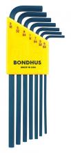 Bondhus 12145-BON - BONDHUS 7 PC HEX KEY SET 5/16-3/16