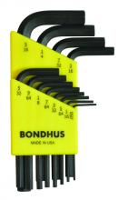 Bondhus 12236-BON - BONDHUS 12 PC SAE SA HEX KEY SET .050-5/16