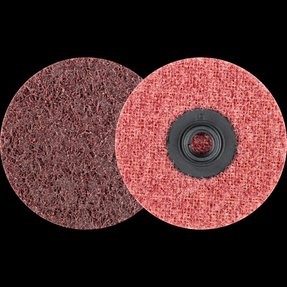 PFERD COMBIDISC® Non-Woven Abrasive Disc, 3&#34; Dia, Type CD, 180 Grit, Aluminum oxide