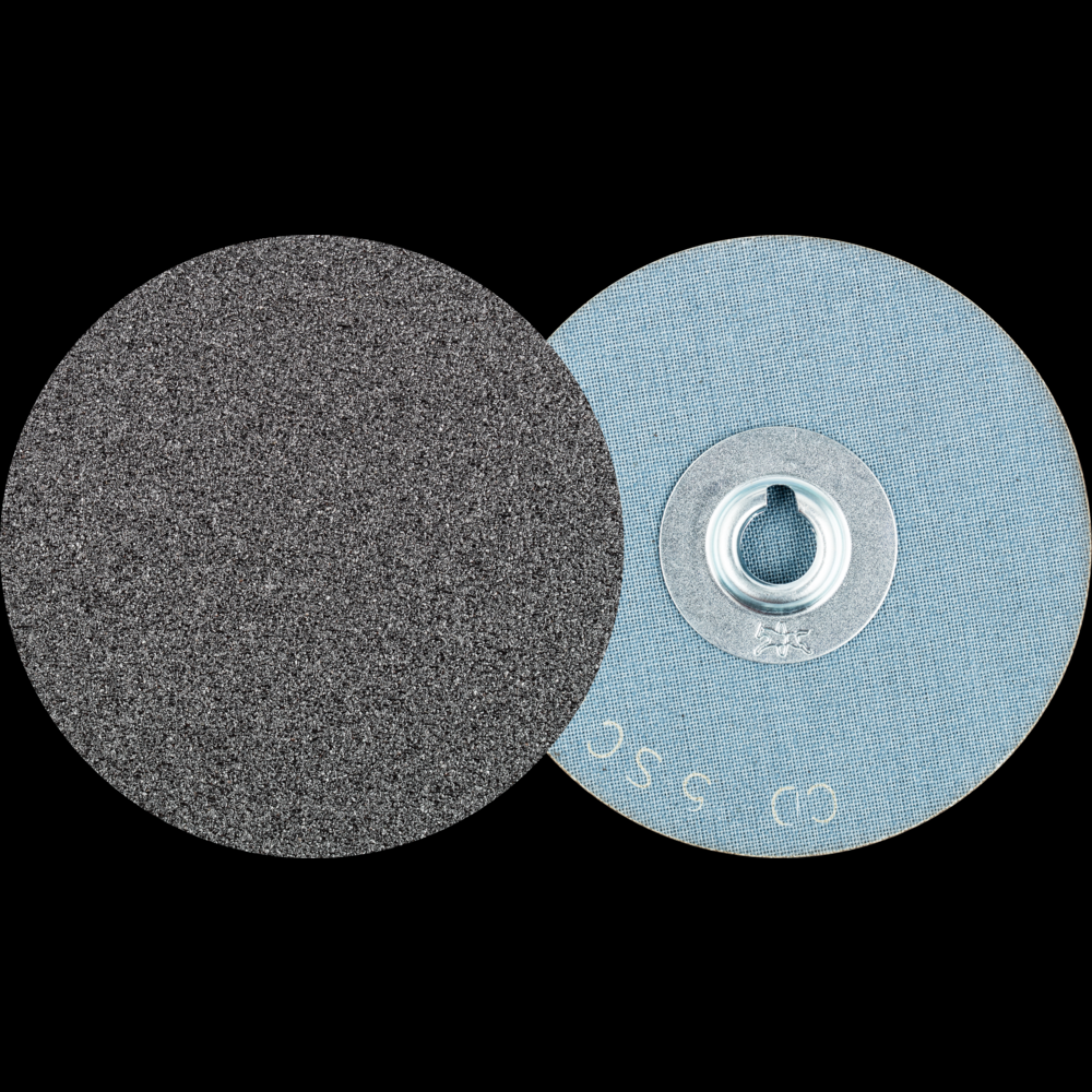 PFERD COMBIDISC® Abrasive Disc, 3&#34; Dia, Type CD, 60 Grit, Silicon carbide