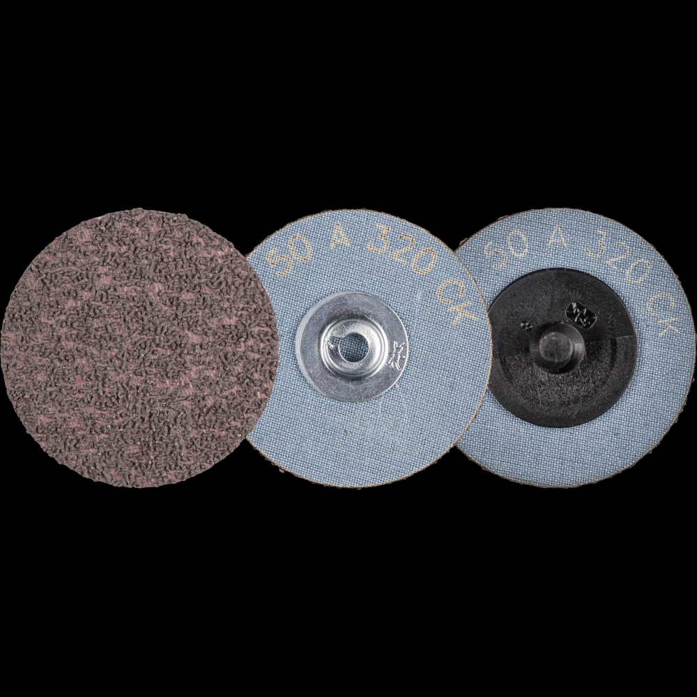 PFERD COMBIDISC® Abrasive Disc, 3&#34; Dia, Type CDR,240 Grit,Aluminum oxide Compact Grain