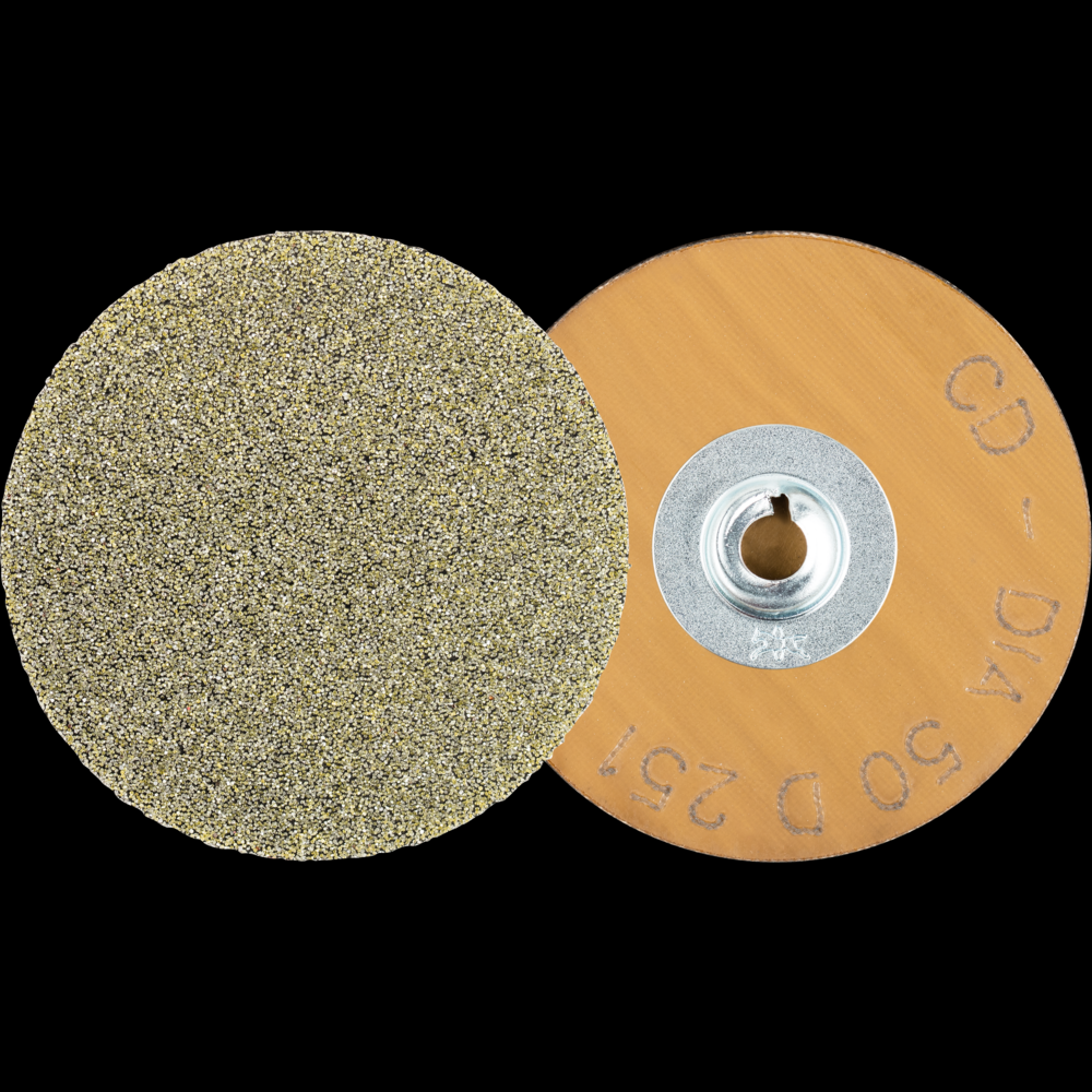 PFERD COMBIDISC® Diamond Abrasive Disc, 2&#34; Dia, Type CD, D 251/P 60 Grit