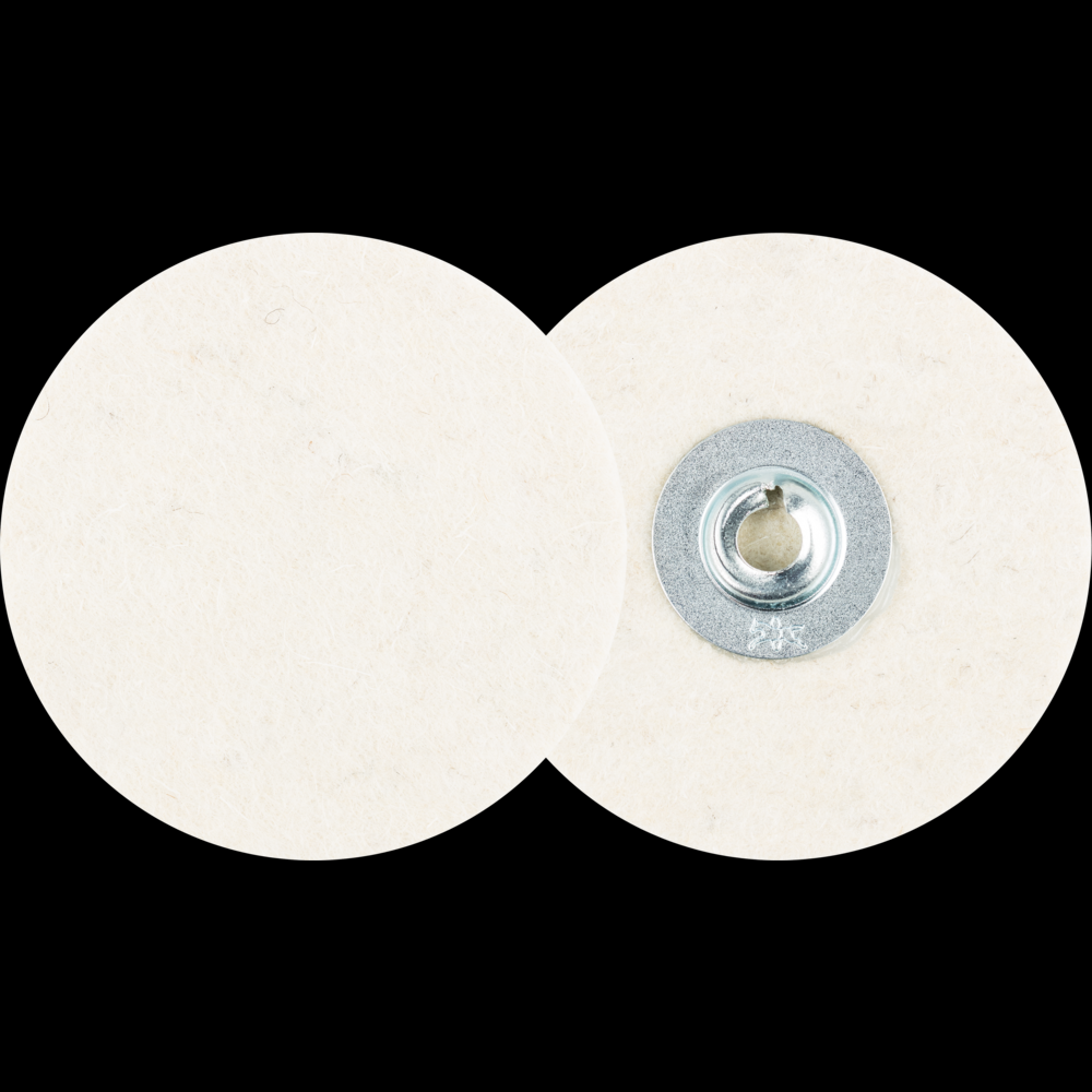 PFERD COMBIDISC® Felt Disc, 2&#34; Dia, Type CD, Polishing