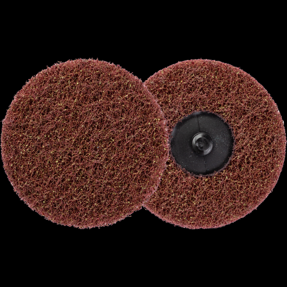 PFERD COMBIDISC® Non-Woven Abrasive Disc, 3&#34; Dia,Type CDR,100 Grit,Aluminum oxide,Soft