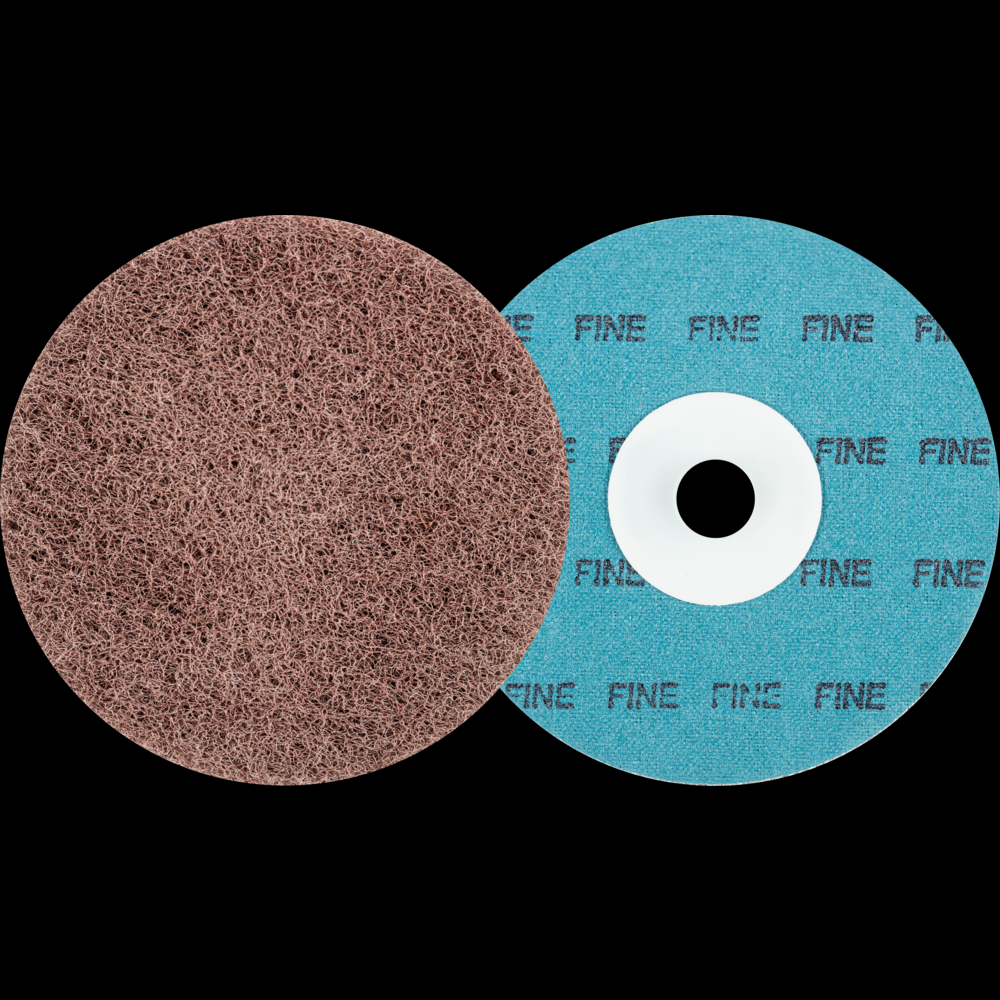 PFERD COMBIDISC® Non-Woven Abrasive Disc, 3&#34; Dia,Type CDR,180 Grit,Aluminum oxide,Soft