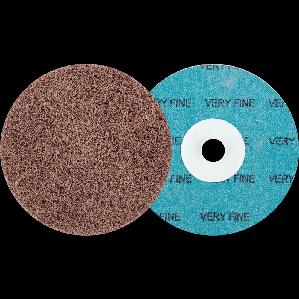 PFERD COMBIDISC® Non-Woven Abrasive Disc, 3&#34; Dia,Type CDR,280 Grit,Aluminum oxide,Soft