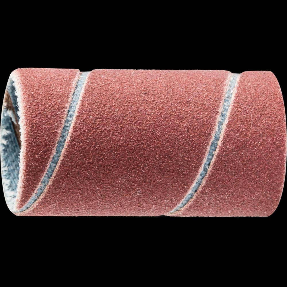 PFERD Spiral Band, 5/8&#34; x 1-1/8, Cylindrical Shape, 240 Grit, Aluminum oxide