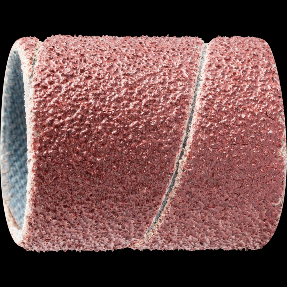 PFERD Spiral Band, 3/4&#34; x 1, Cylindrical Shape, 60 Grit, Aluminum oxide