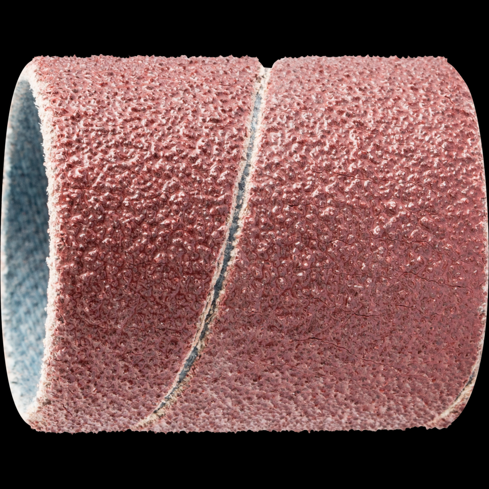 PFERD Spiral Band, 3/4&#34; x 1, Cylindrical Shape, 80 Grit, Aluminum oxide