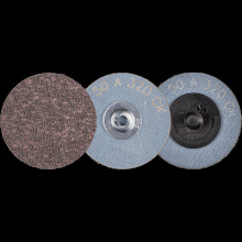 Pferd Inc. 42797012 - PFERD COMBIDISC® Abrasive Disc, 3" Dia, Type CDR,120 Grit,Aluminum oxide Compact Grain