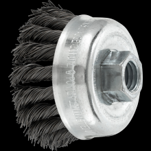 Pferd Inc. 79184906 - PFERD Knot Wire Cup Brush PSF 2-3/4" Dia. .020 Carbon Steel 5/8-11" Thread Retail