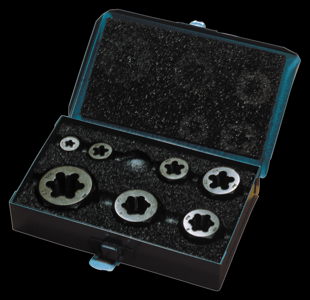 Hexagon Rethreading Die Set