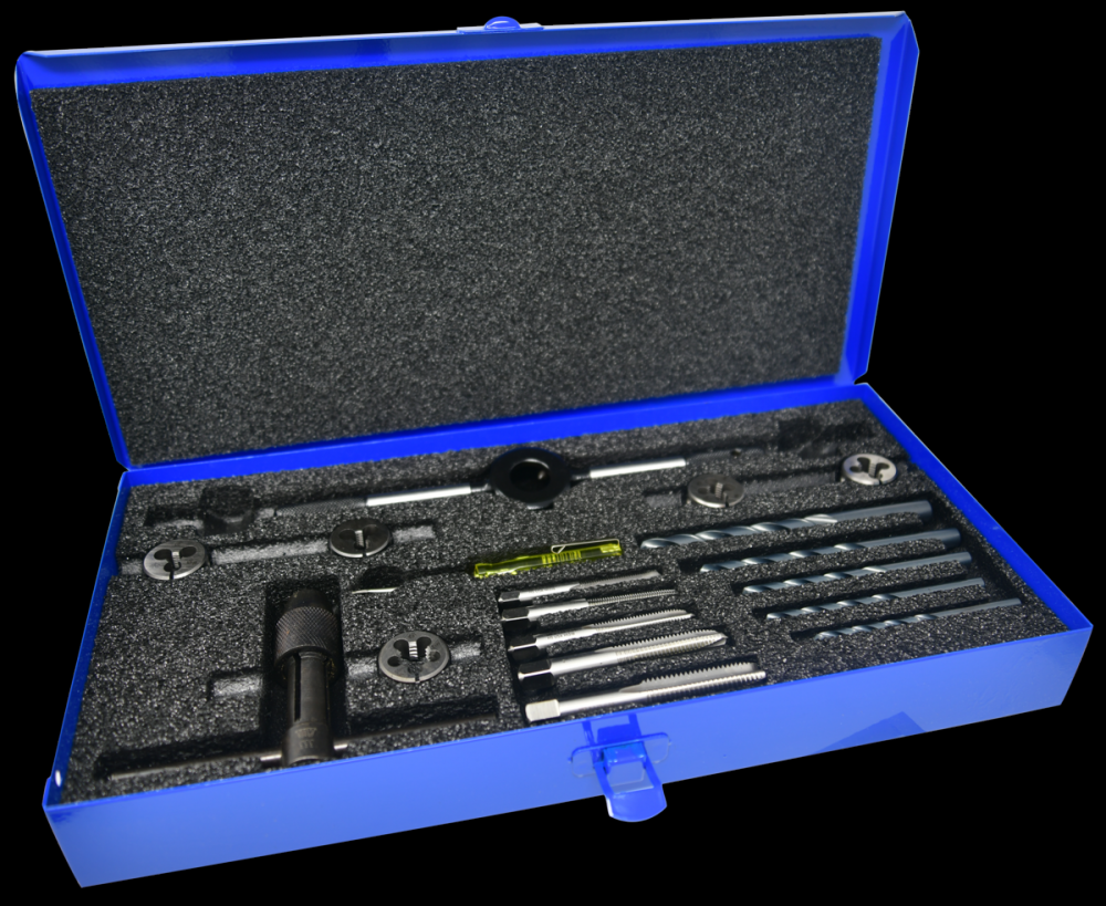 Tap, Die, and Drill Set (Metric)