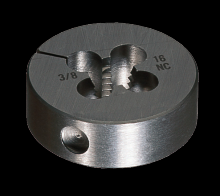 Cle-Line C65721 - HSS Round Adjustable Die - Metric