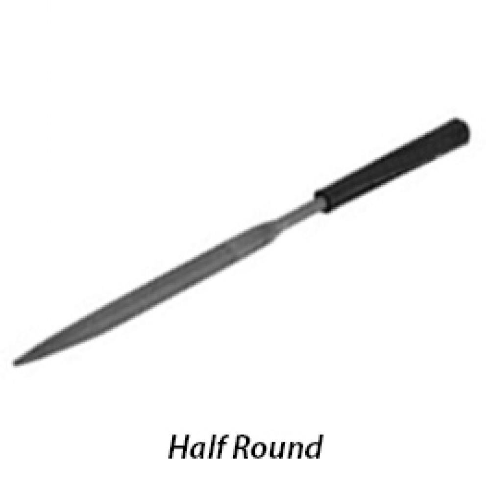 HALF ROUND DIAMOND NDLE FILES