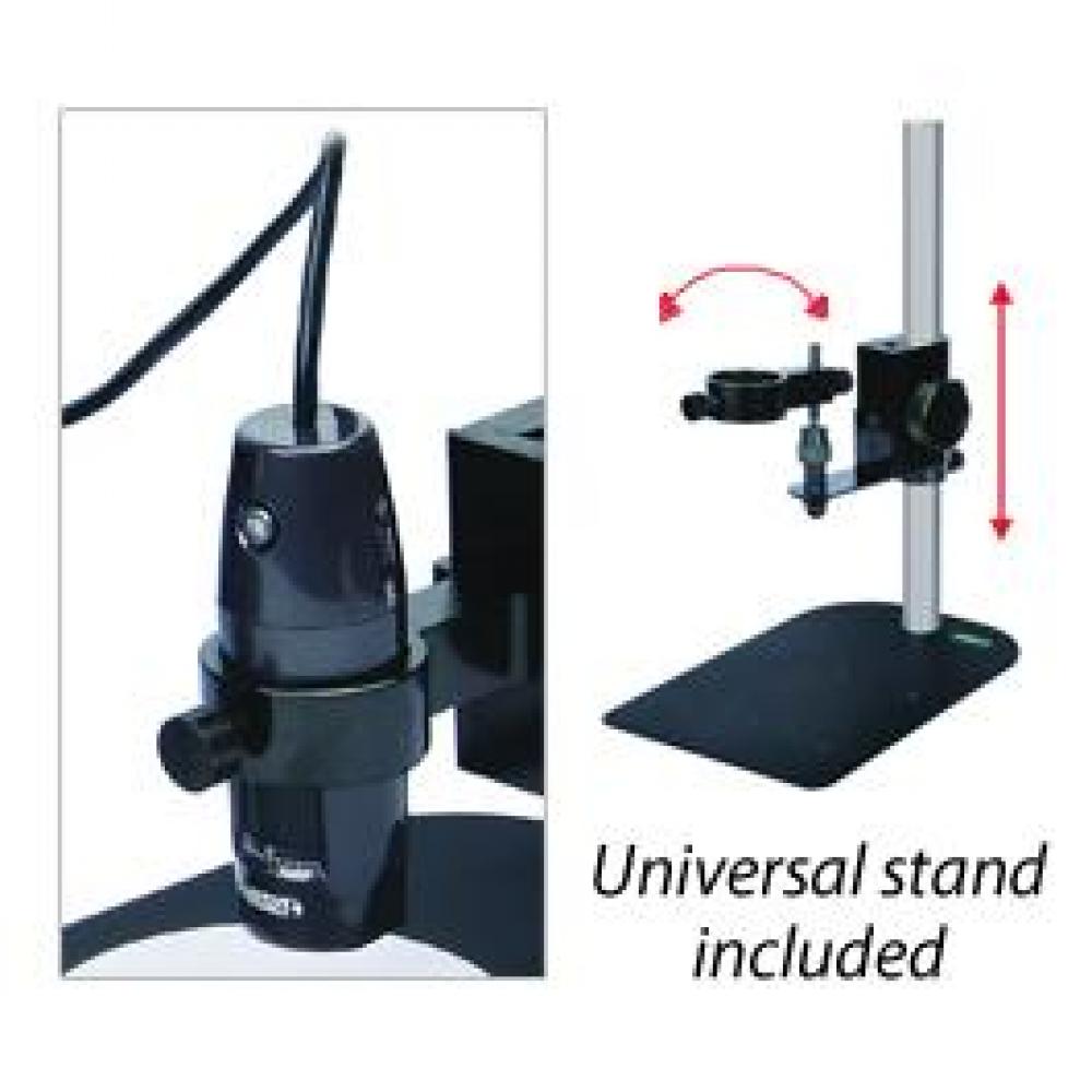 HIGH MAGNIFICATION DIGITAL MICROSCOPE 450X-600X W/ UNIVERSAL STAND