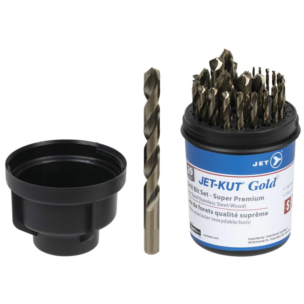 JET-KUT Gold Super Premium Drill Bit Sets