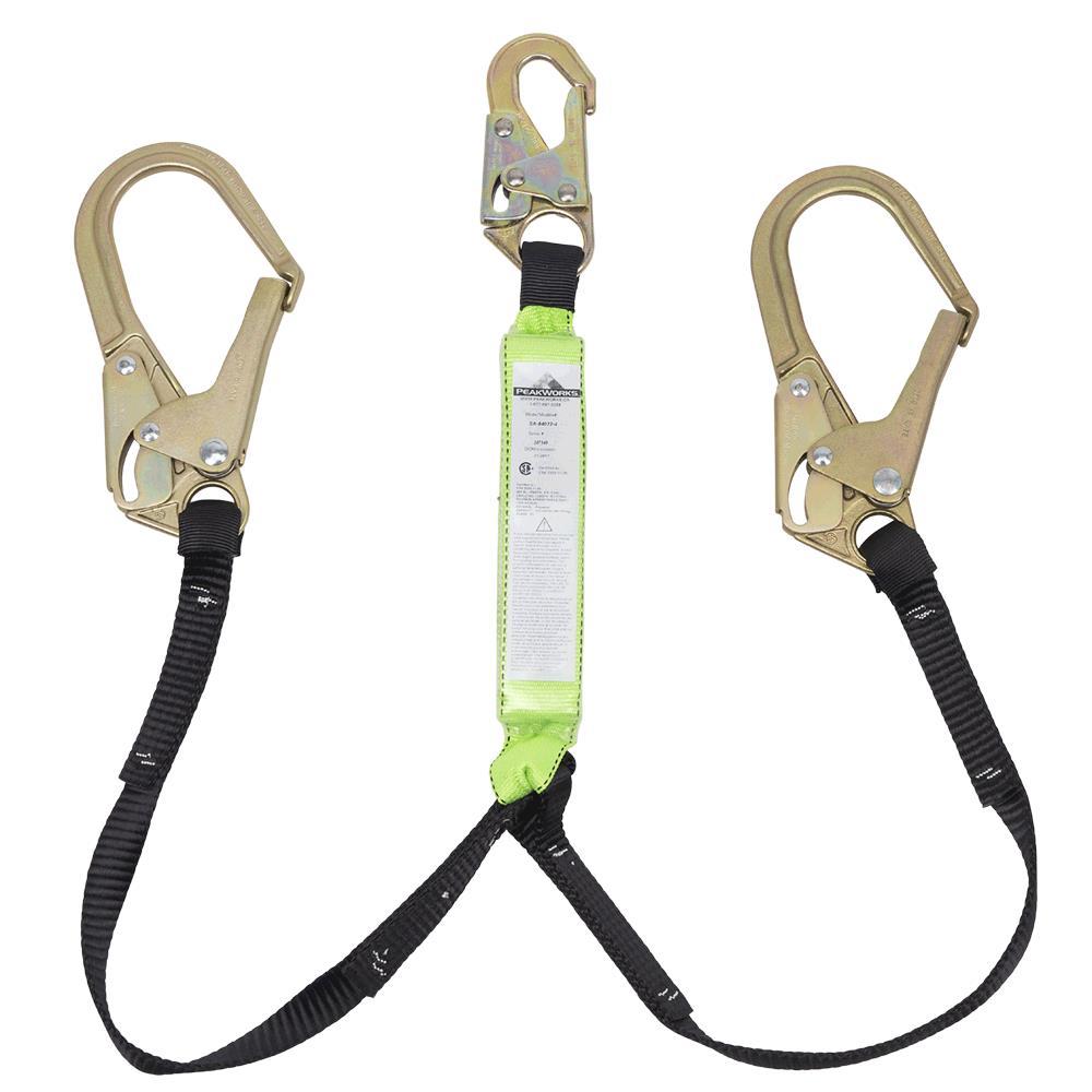 E6 Shock Absorbing Lanyards - SP - Twin Leg