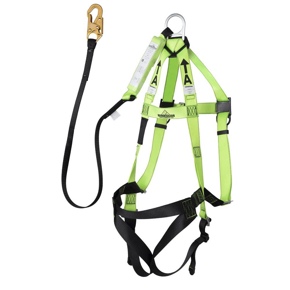 Harness/Lanyard Integral Combos - 6&#39; (1.8 m)