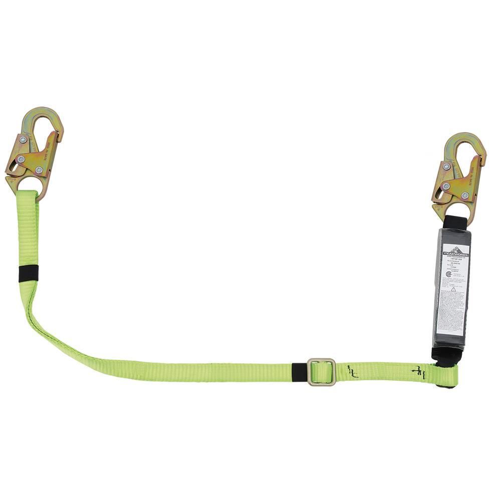 E4 Shock Absorbing Lanyards - SP - Single Leg